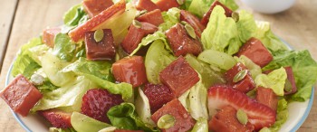 Ensalada fresca con Salchichón Chimex