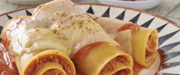 Rollitos rellenos de Salchichón Chimex