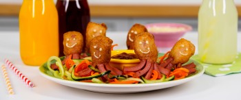 Salchipulpos con Salchicha Jochera Chimex