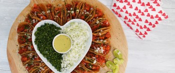 Tacorazón de San Valentín con Chorizo de Soya Chimex