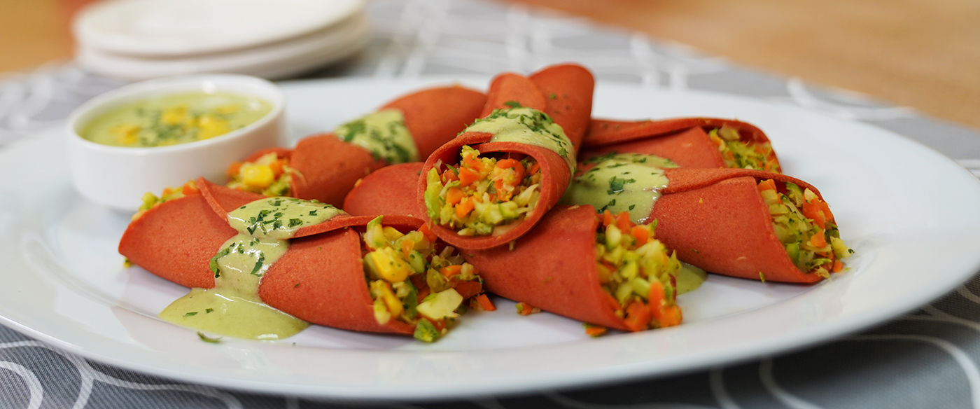 Salchichón Chimex Relleno en Salsa Poblana