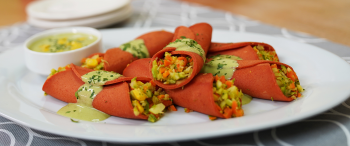 Salchichón Chimex Relleno en Salsa Poblana